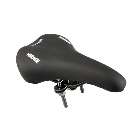 Mirage saddle on tube Black