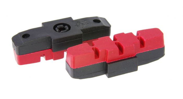 Magura HS11 HS33 Brake Block Set Black-Red OEM