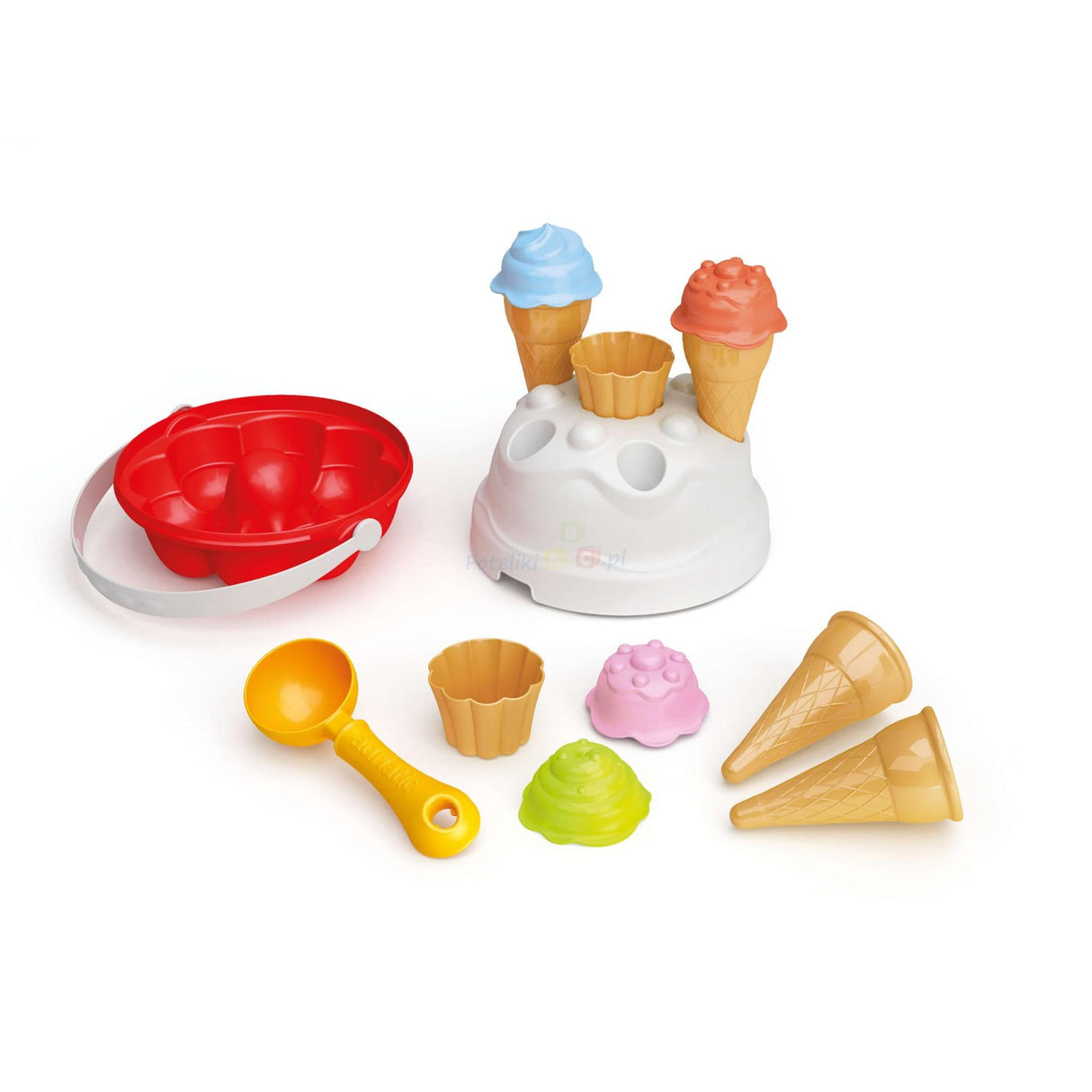 Adriatic bucket set cake mold with horns