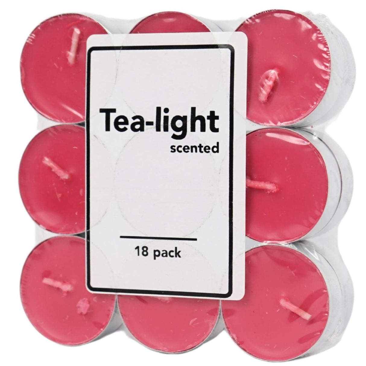 Scented tea lights red berries 18 pieces