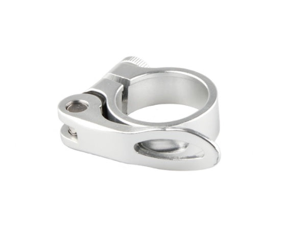 Seatpost clamp aluminum 34.9 silver