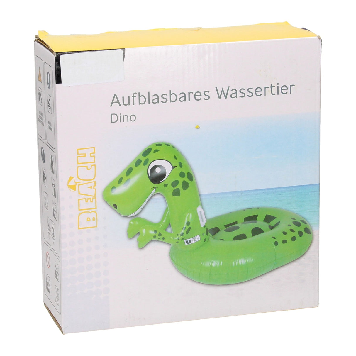 Uppblåsbar vattenlevande djur dino