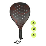 Adrenix Adrenix Padel satte racket med 3 bolde, 4dlg.