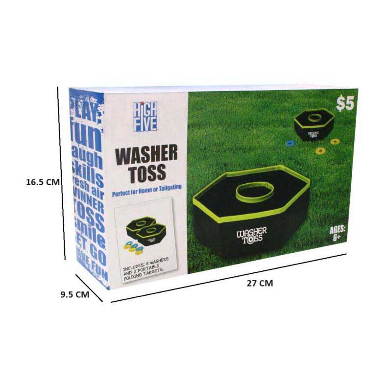 Washer ring toss throwing game - 8 pcs.