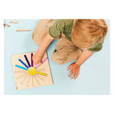 Rolf relief puzzle rainbow rays, 15 pcs.
