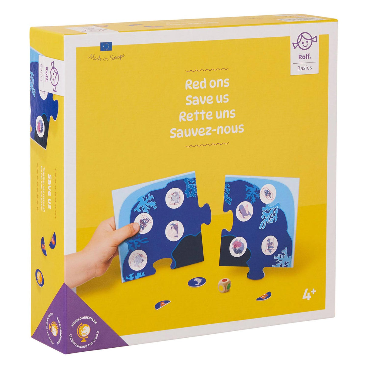 Rolf rolf basics red ons zeedieren kinderspel