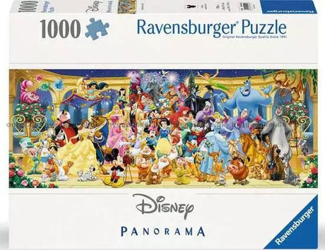Ravensburger Puzzle Disney Gruppefoto - 1000 Stéck Panorama.
