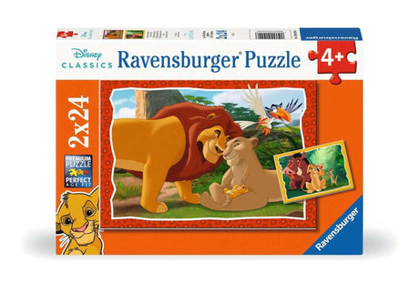 Ravenskurer de Puzzzle Lion, 2x24st.