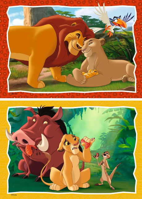 Ravenskurer de Puzzzle Lion, 2x24st.