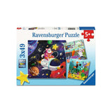 Ravensburger Puzzle Déier Entdecker - 3x49 Stéck.