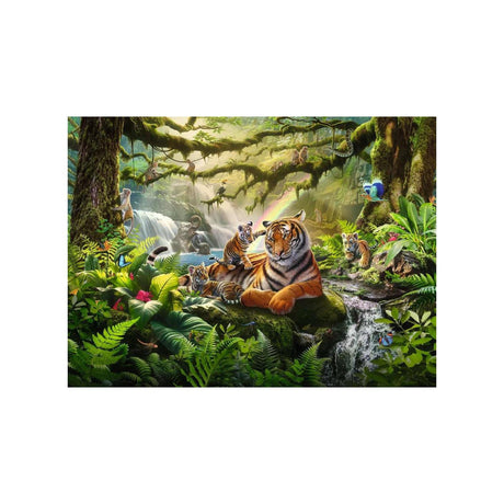 Ravensburger jigsaw puzzle wondrous jungle wildlife - 300pcs. xxl
