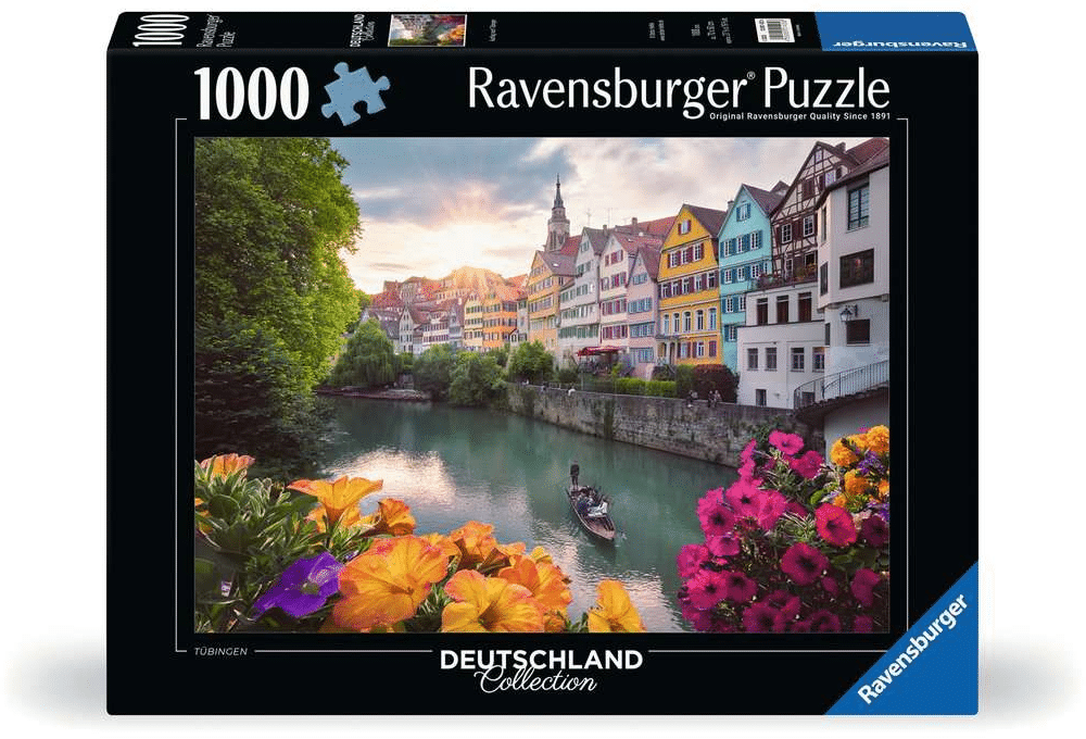 Ravensburger pusselresa till tubing - 1000 st.
