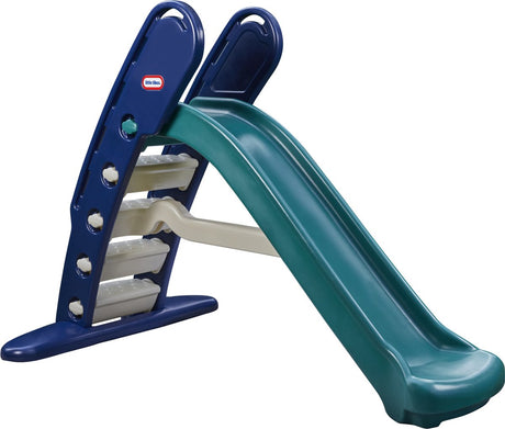 Little Tikes Rutsch Ris Rutsch - Kleeder - fir Outdoor - blo gréng