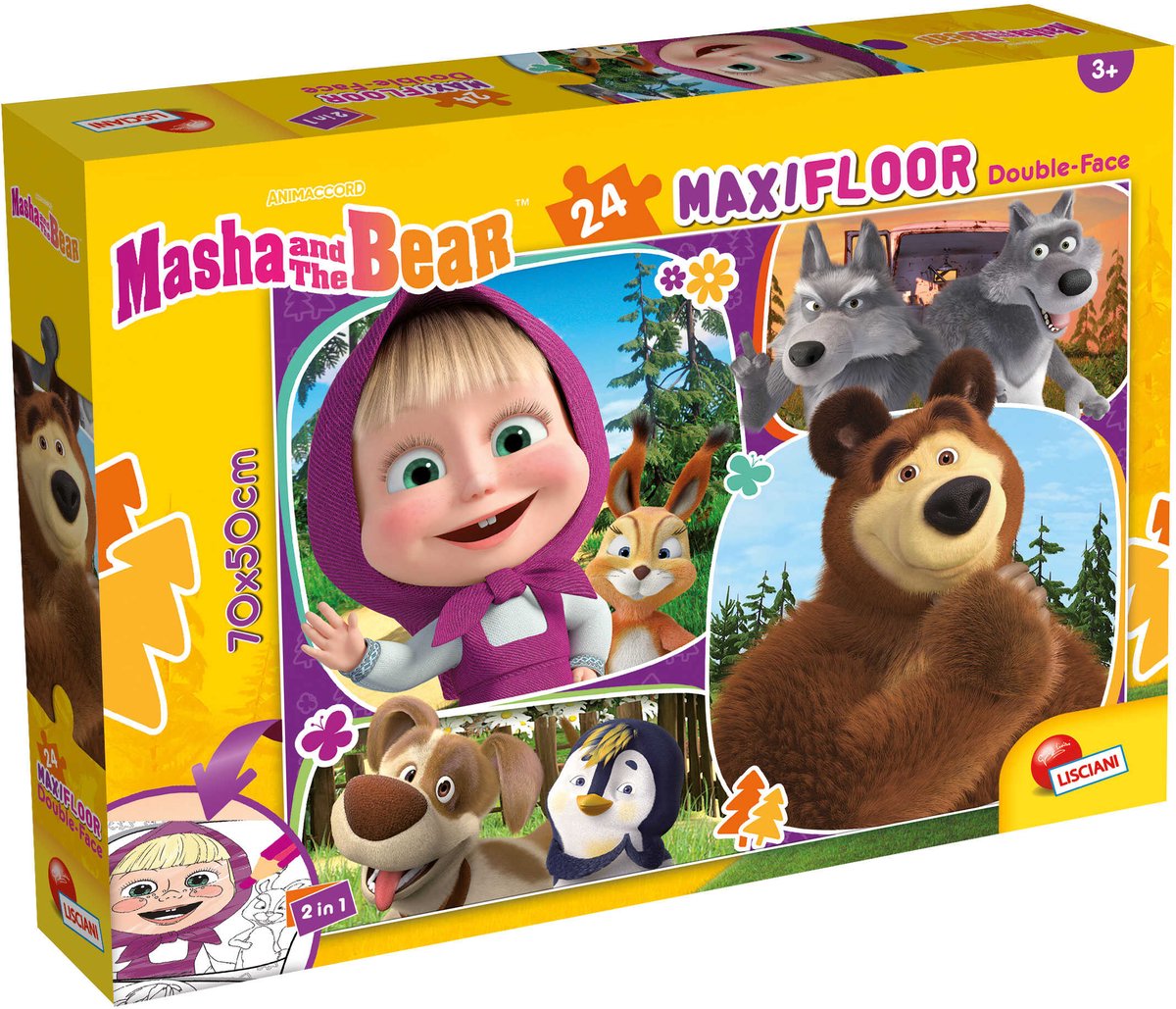 Lisciani Masha Puzzle DF Maxifloor 24