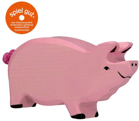 Holztiger pig. 14 cm.