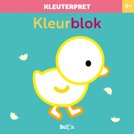 Balloon media toddler fun coloring block chick 2+