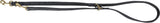 Trixie dog leash pure adjustable leather black