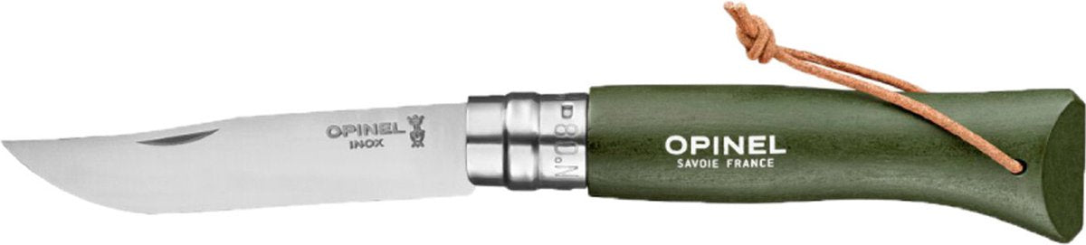 Opinel - scian póca - uimh. 08 - dathama - glas