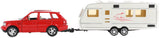 Toi-toys car pull back with caravan 1:48