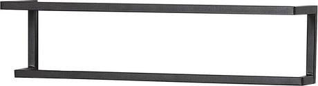 Sealskin carré - porte-serviettes 48 cm - noir