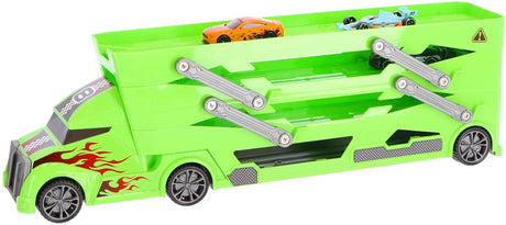 Rapid Rieder Autostransporter mat 4 Autoen