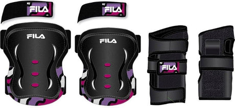 Fila fp Junior Meedercher Skate Schutz Set Gréisst xs