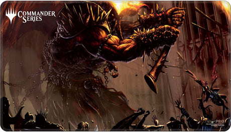 Ultrapro ultra pro - magic - the gathering - serija poveljnik - igralna podloga rakdos, lord of riot (60 x 34 cm)