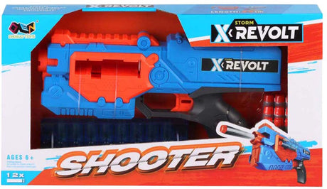 Shooter x revolt – su 12 minkštų strėlių
