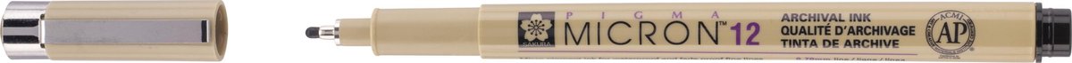 Sakura pigma micron 12 pen black