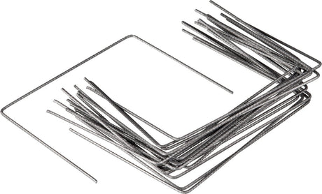 Nature - slipt stoffknagger (20 stk) - h20 x 25cm - metall