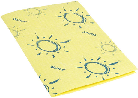 Vileda sponge cloth wettex soft, yellow, pack of 10 pieces