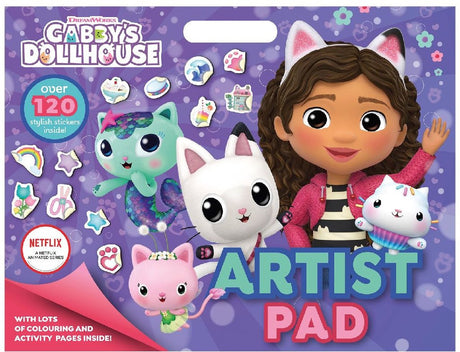 Gabby's dollhouse gabby's dollhouse artist pad - activity book