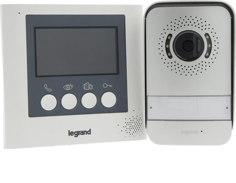 Legrand 360° videophone system - gray - 4.3 color screen