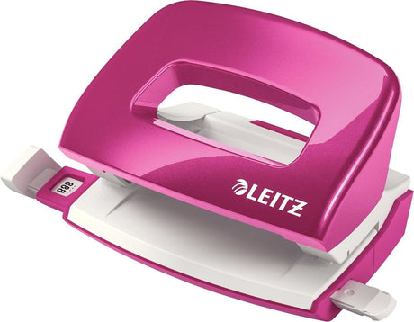 Leitz wow mini luknjač - do 10 listov - za domov - roza