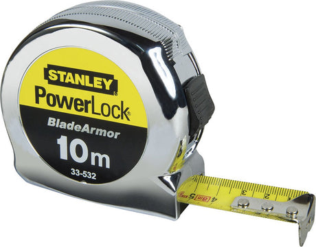 Stanley svinovací metr powerlock blade armor 10m (karta)