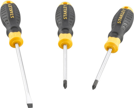 Conjunto de chaves de fenda Stanley STHT16168-0 Cushion Grip ™ PH PZ SL - 3 peças