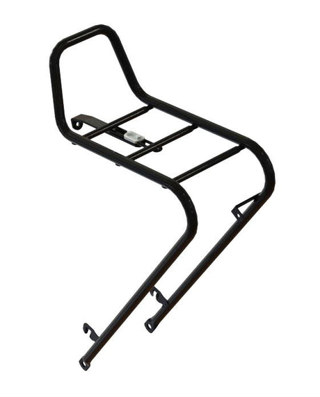 front carrier Flow 28 inch steel black