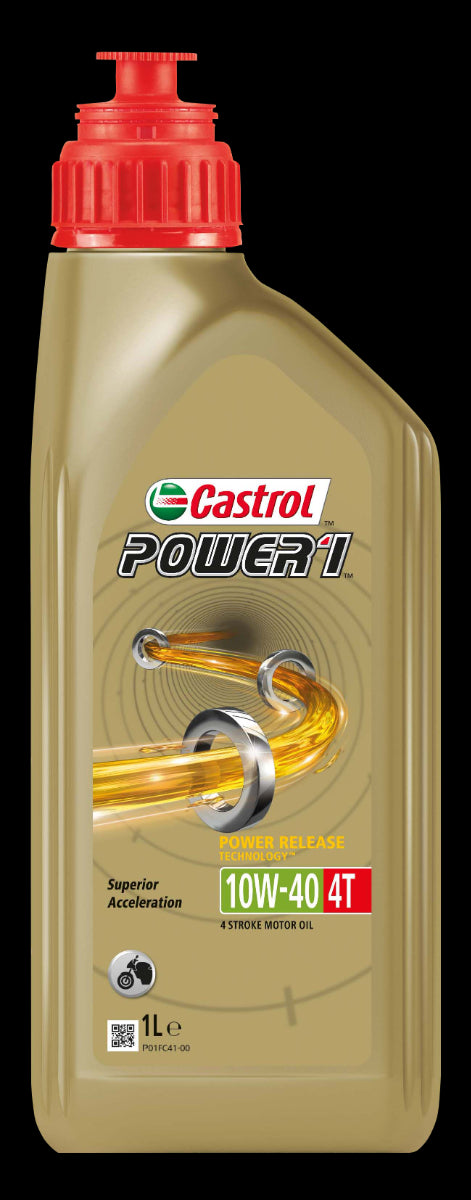 Castrol Olie RS 4T 10W-40 fles à 1 liter