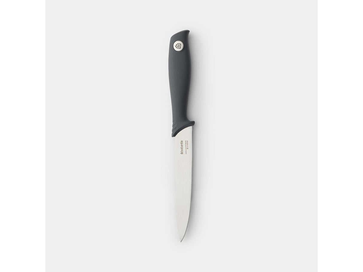 Brabantia universal knife tasty+ dark gray | 2 pcs