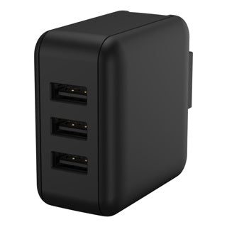Chargeur de voyage USB 15w avec fiches secteur interchangeables | 2 pièces