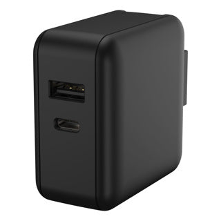 Chargeur de voyage USB 30w avec fiches interchangeables