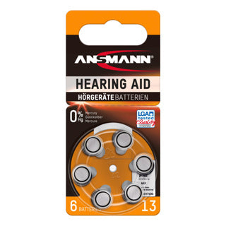 Hearing aid batteries type 13 pr48 | 10 pieces