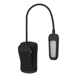 Ansmann 1600-0531 mała mobilna lampa LED z klipsem, czarna