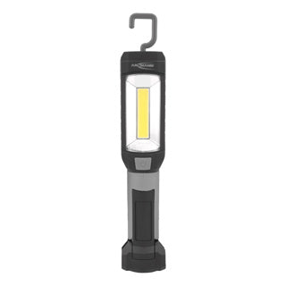 Werkstattlampe mit kleinem Zusatzlicht und robustem Kunststoffgehäuse 2-tlg