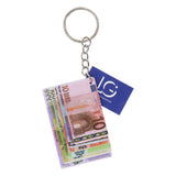 Duckiez key ring - euro notes