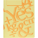 Workbook, a4, yellow, 100 pieces, 1 box