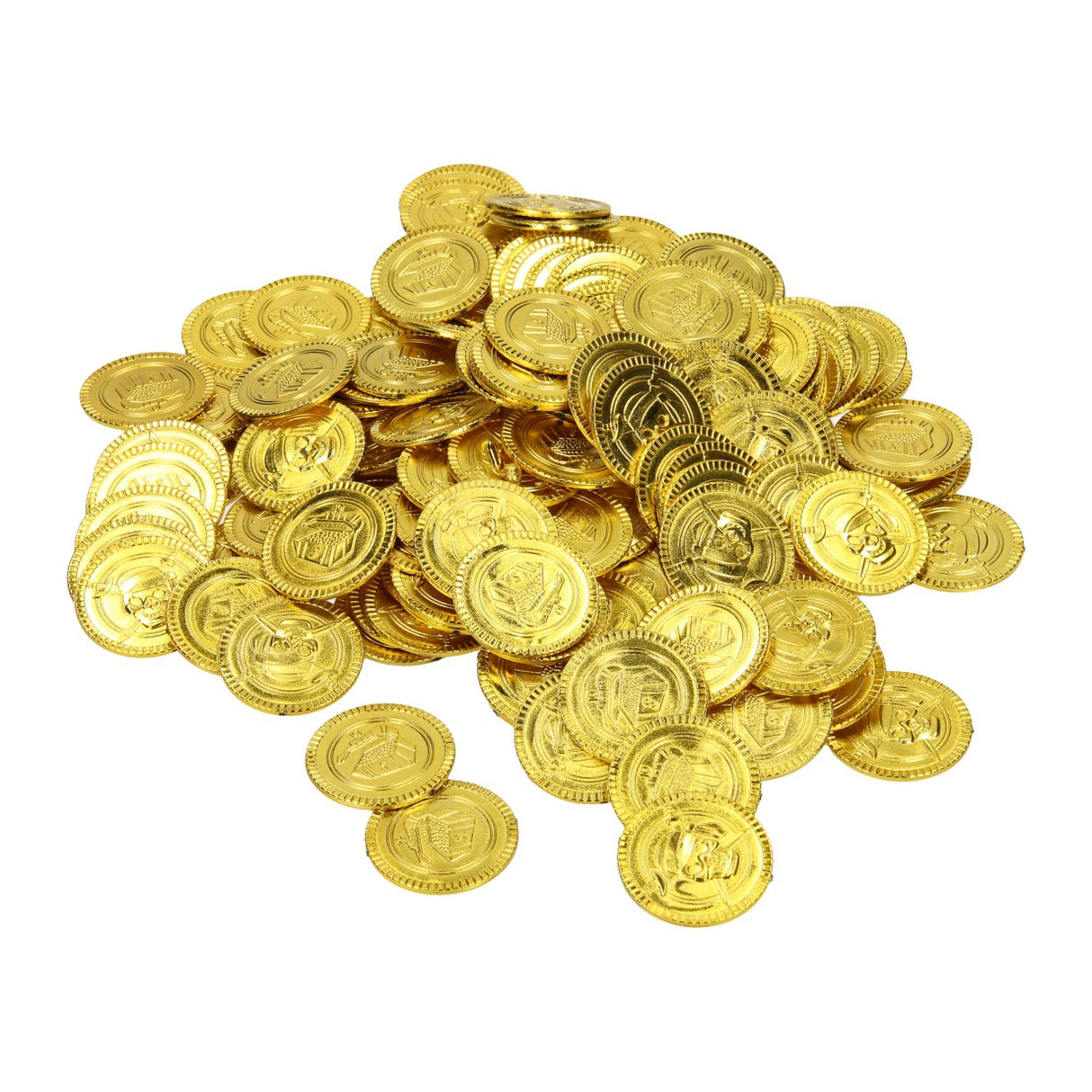 Lg Importer Pirate Coins, 100..