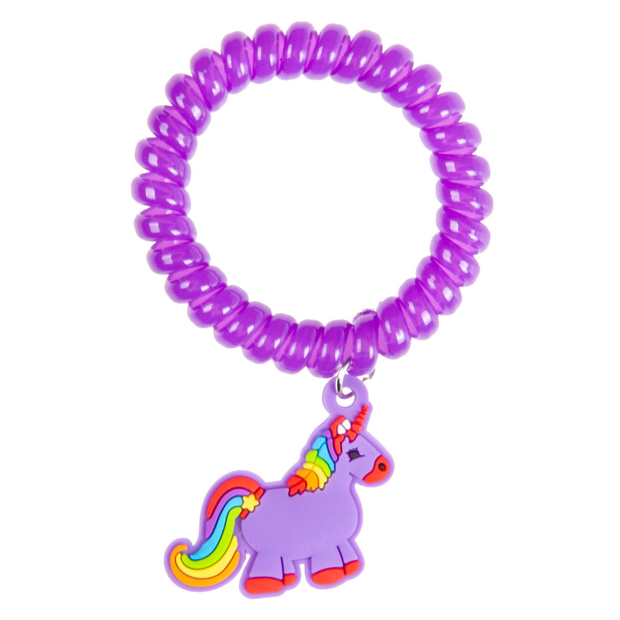 Unicorn cord bracelet with charm