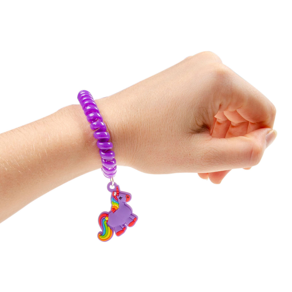 Bracelet à corde de licorne avec charme