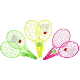 LG imports tennis set with ball and shuttle